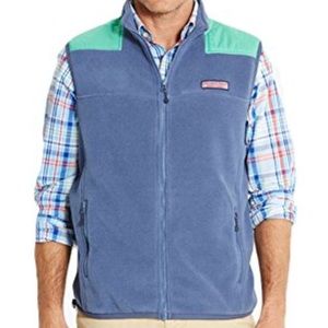 🐳Vineyard Vines Fleece Shep Vest - NWT